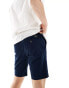 Ben Sherman slim fit stretch chino short in dark navy