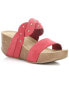 Bos. & Co. Larino Suede Wedge Sandal Women's