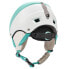 Meteor Kiona ski helmet light blue / white 24857