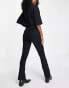 ONLY Royal kick flared jeans in black