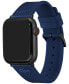 Petit Pique Blue Silicone Strap for Apple Watch® 42mm/44mm