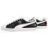 Puma Clyde X Staple Create From Chaos V2 Lace Up Mens White Sneakers Casual Sho