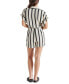 Women's Tori Tie-Waist Button-Front Romper