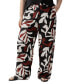 Women's The Soft Linen-Blend Printed High Rise Pants