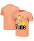 Men's and Women's Orange Beavis and Butt-Head Rude T-shirt