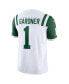 Men's Ahmad Sauce Gardner White New York Jets Classic Alternate Vapor F.U.S.E. Limited Jersey