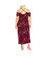 Plus Size Mariah Print Dress