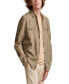 Men's Linen Western Long Sleeve Shirt