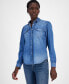 Women's Western Cotton Denim Shirt