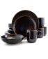 Midnight Beach Dinnerware Set of 16 Pieces