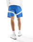 Nike Basketball Unisex DNA 8inch shorts in blue multi