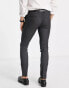 Topman super skinny smart trousers in grey