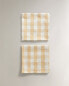 Check cotton napkins (pack of 2)