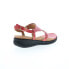 Softwalk Temara S2008-600 Womens Red Wide Synthetic Thong Sandals Shoes 6.5