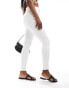 Pimkie high waisted skinny jeans in white