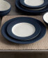 Colorwave Rim Dinner Plates, Set of 4