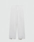 Women's 100% Linen Straight Pants