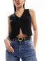 ASOS DESIGN waist and hip jeans belt with oval buckle design