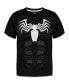 Little Boys Avengers Captain America Iron Man Venom Hulk Cosplay Athletic T-Shirt and Shorts Outfit Set to