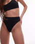 Topshop super soft knicker in black