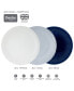 Porcelain Arc Collection Medium Plates, Set of 4