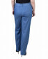 Plus Size Pull On Chambray Belted Pants