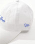 New Era script logo 9twenty cap in white