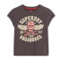 SUPERDRY Embellished Poster Cap SLV short sleeve T-shirt