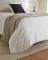 (160 gxm²) washed linen flat sheet