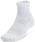 Men's Training Cotton 6-Pk. Moisture-Wicking Quarter Socks