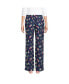 Women's Petite Print Flannel Pajama Pants