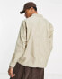 Weekday carlo cord shirt in beige