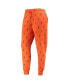 Women's Orange WNBA All Over Print Joggers