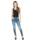 Women's Distressed Bamboo Blend Denim Jeggings