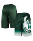 Men's Hunter Green Milwaukee Bucks Graphic Shorts