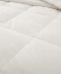 All Season White Goose Feather and Fiber Comforter, Full/Queen