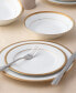 Charlotta Gold 12 Pc Dinnerware Set