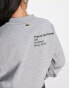 Lacoste crew neck jumper in grey