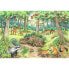 Puzzle Tiere im Wald und auf der Wiese