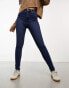 New Look lift and shape skinny jeans in dark blue