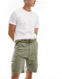 Superdry Heavy cargo shorts in olive khaki