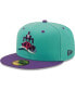 Men's Turquoise, Purple Peoria en el Rio Copa De La Diversion 59FIFTY Fitted Hat