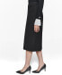 Women's Ponte-Knit Midi Skirt