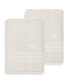 Textiles Turkish Cotton Personalized 2 Piece Denzi Bath Towel Set, 54" x 27"