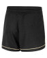 Women's Black Army Black Knights Lil Sebastian Tri-Blend Shorts