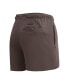 Women's Brown Los Angeles Dodgers Neutral Fleece Shorts