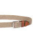 Men's Two-Tone Stretch Braided Web Belt