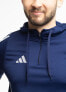 Adidas Bluza męska adidas Tiro 24 Training Hoodie niebieska IR9398 S