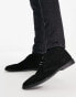 ASOS DESIGN desert boots in black suede