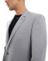 ASOS DESIGN regular suit jacket in grey